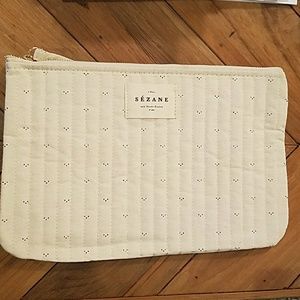 Sezane cotton pouch